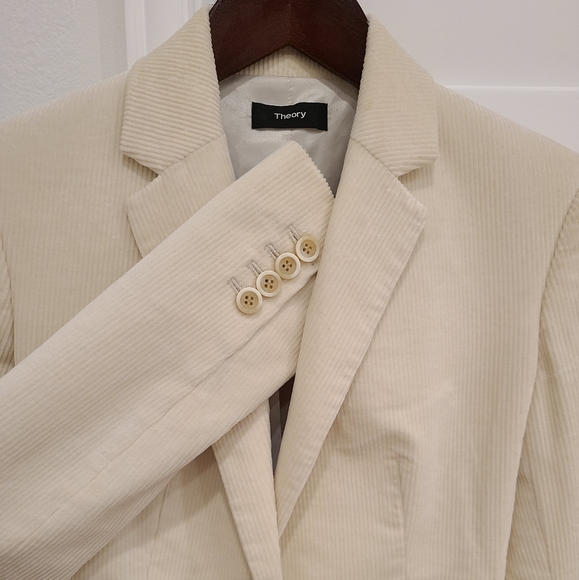 Theory Corduroy Power Jacket. - Picture 5 of 8